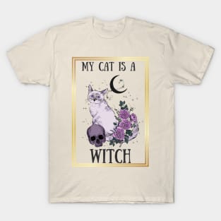 My Cat Is A Witch T-Shirt